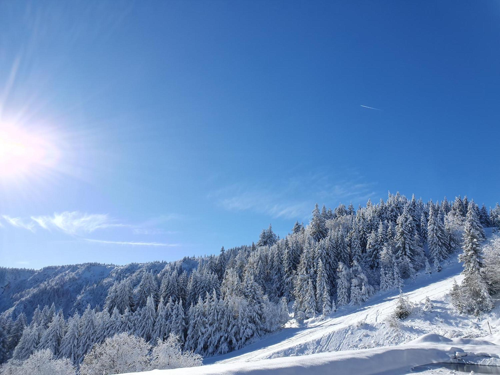 Agreable 3 Pieces Au Lac Blanc Orbey Luaran gambar